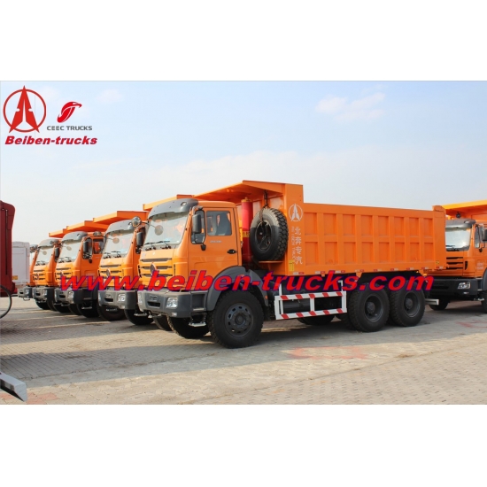 Beiben 380hp dump truck 2538 manufacturer