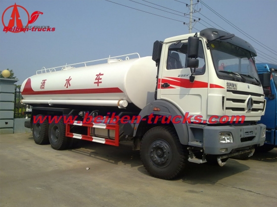 china beiben water tanker truck price