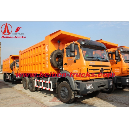 beiben 2638 dump trucks manufacturer in china