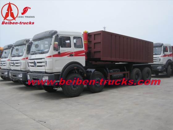 best quality beiben 340 Hp engine dump truck for sale