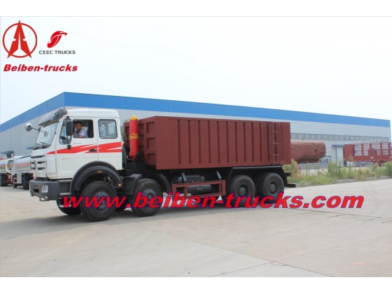 cheap price for beiben 12 wheeler 380 hp dump truck for sale