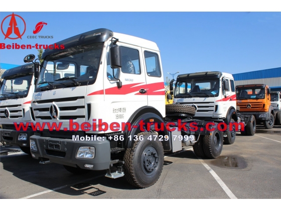 Bei Ben 6x6 all wheel drive dump truck  supplier