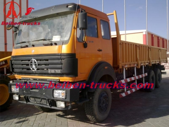 beiben 6*4 cargo truck manufacturer