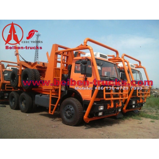 beiben 2538 all wheel drive wooden semi-trailers manufacturer