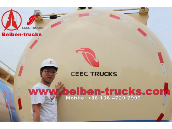 best beiben 6 wheel drive cement tanker truck price