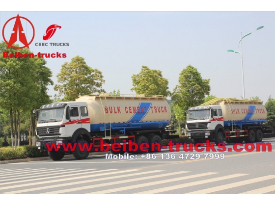 best beiben 6 wheel drive cement tanker truck price