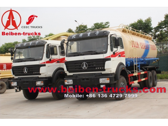 best beiben 6 wheel drive cement tanker truck price