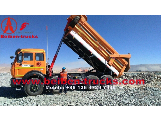 Beiben 8*4 3142 heavy duty dump trucks  manufacturer