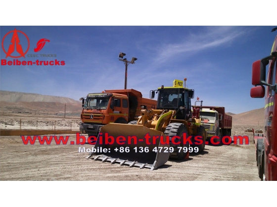 Beiben 8*4 3142 heavy duty dump trucks  manufacturer