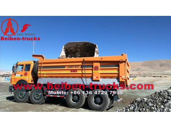 Beiben 8*4 3142 heavy duty dump trucks  manufacturer