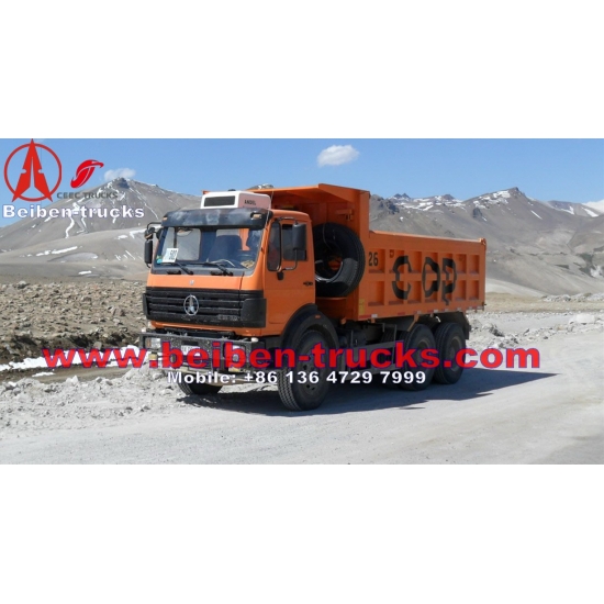 China beiben 336 hp dump trucks