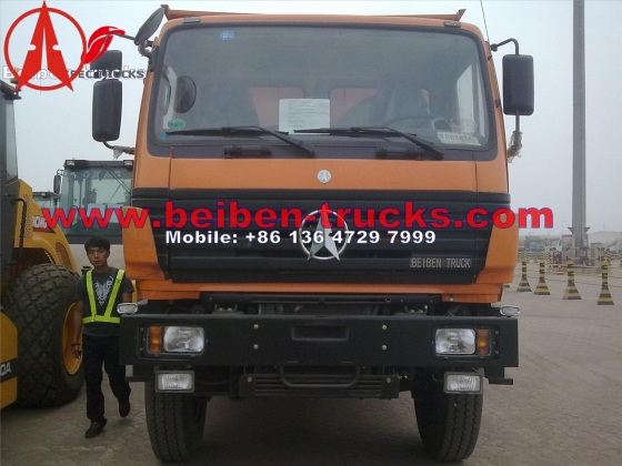 china baotou beiben 10 wheeler dump truck 340 Hp engine