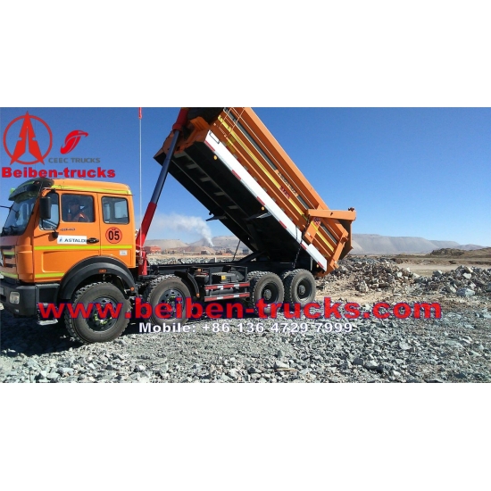 north benz 12 wheeler dump truck 50 Ton