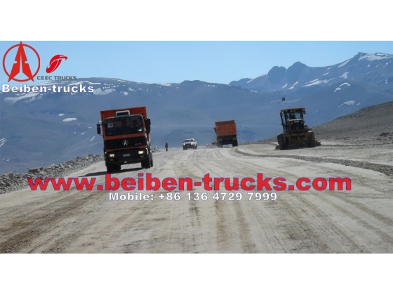 China beiben 2534K dumper manufacturer