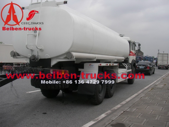 North benz 2534 6*6 wheel drive fuel trucks manufacturer