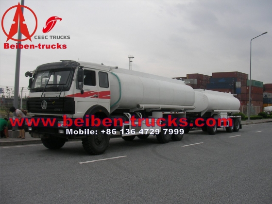 North benz 2534 6*6 wheel drive fuel trucks manufacturer