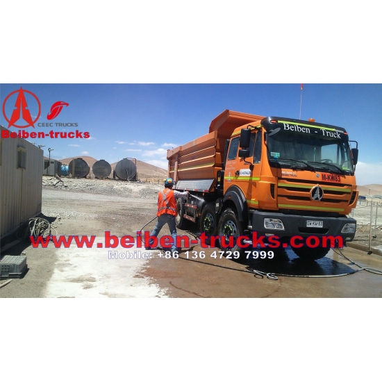 best china manufacturer beiben 12 routes camions benne 50 Ton loading capacity