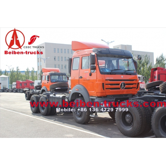 Benz Tractor Truck/Prime Mover 380hp/420hp 40tons Mercedes Benz Technology Tractor supplier for congo