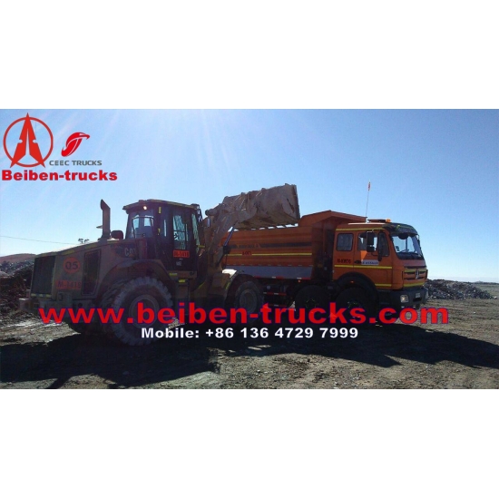 used beiben 3138 heavy duty dump truck from chian baotou beiben