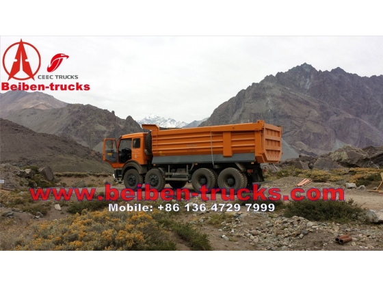 beiben 12 routes camions benne 50 Ton loading capacity manufacturer