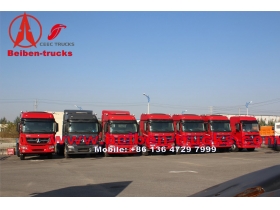 Китай Северная BENZ BEIBEN 375hp 6 x 4 трактор грузовик с общей железнодорожной WEICHAI двигателем Euro 3