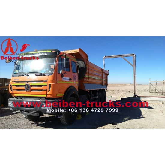 used china 50 Ton heavy duty dumper beiben brand