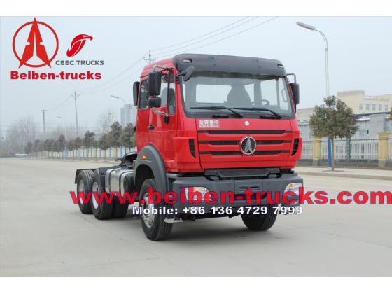 china World Famous North Benz tractor Truck with Mercedes Benz tractor truck technology 420hp Tractor truck with WEICHAI engine