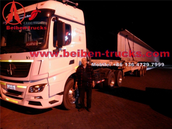 thailand beiben V3 tractor trucks customer