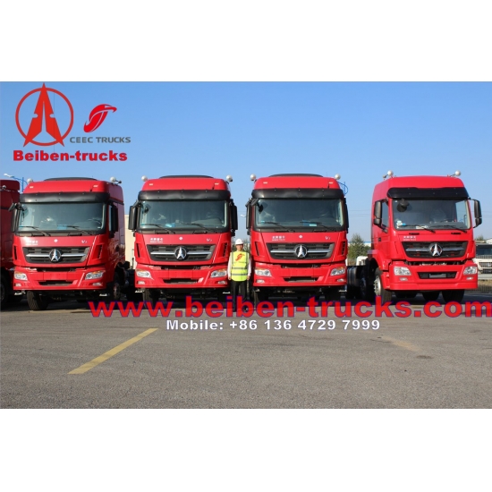 Beiben 6x4 375hp Mercedes Benz Technology North Benz/Beiben tractor truck for africa customer