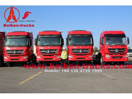 Beiben 6x4 375hp Mercedes Benz Technology North Benz/Beiben tractor truck for africa customer