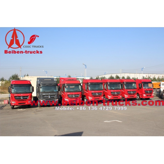 china manufacturer North benz beiben V3 6X4 tractor head truck 340hp mercedes benz truck