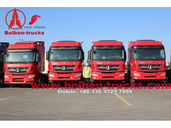 Beiben 6x4 420hp Mercedes Benz Technology North Benz/Beiben tractor truck  from baotou plant