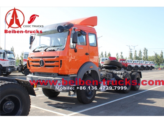 china North Benz 6x4 336hp 40t-60t EURO III tractor truck(Mercedes Benz technology)