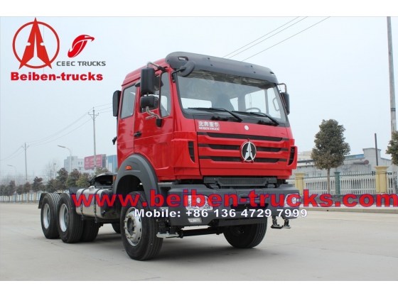 The 380HP Tractor Head Beiben Prime Mover for congo pointe noire