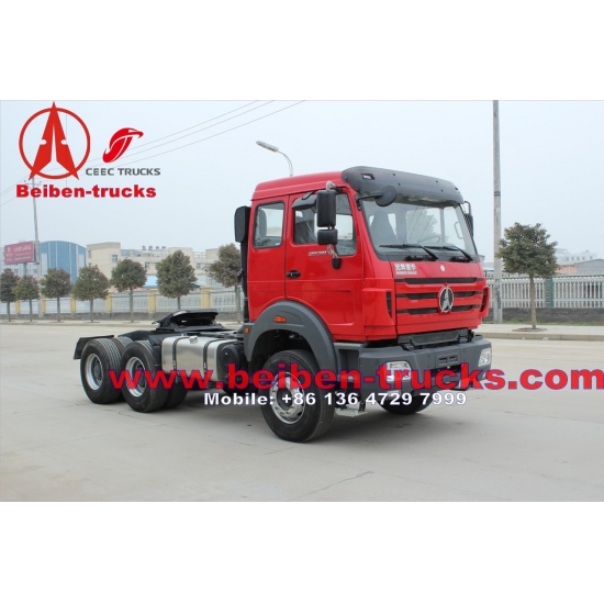 china used The Beiben Tractor Truck with 12JS200T Transmission Specially for the Africa