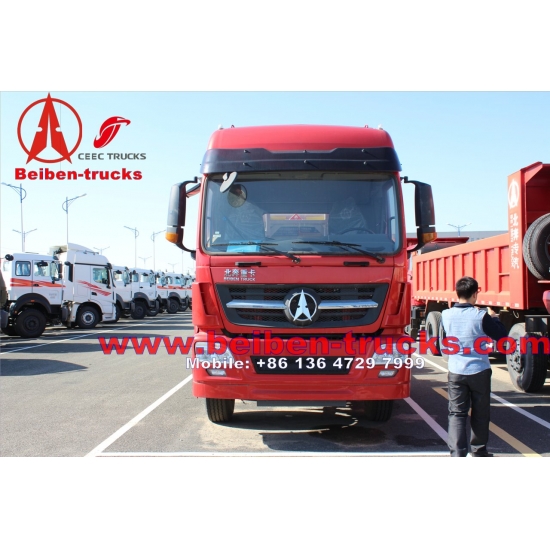 China Trucks 6x4 440hp Tractor Truck for kenya customer