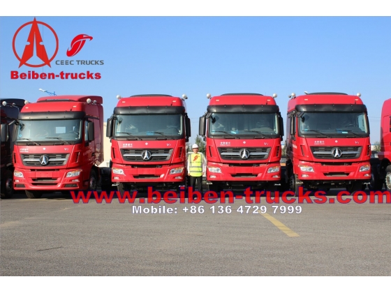 North Benz 6x4 380hp Beiben LHD Truck Head  supplier from china