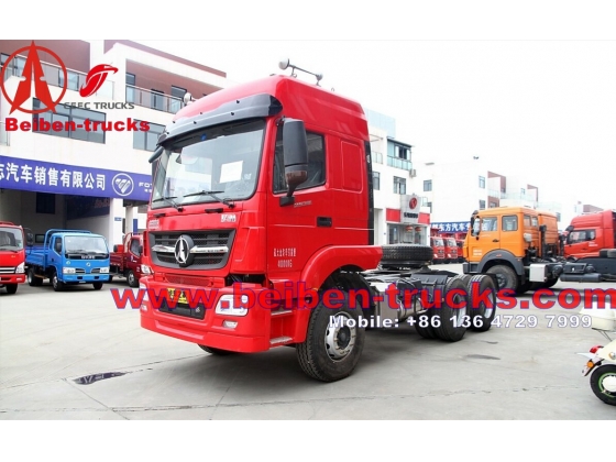 cheapest Mercedes Benz Technology Beiben Truck LHD 6x4 V3 EUROIII Weichai Engine 400hp 10wheeler 40t Tractor Truck