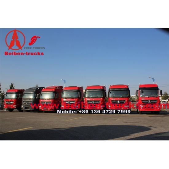 China Tractor Truck 6x4 336hp 10 Wheeler Trucks for kenya customer