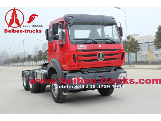 Beiben Truck WEICHAI Engine 6x4 NG80 Tractor Truck for africa congo customer