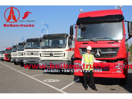 china baotou North Benz V3(2011model) 290hp (WEICHAI engine) 6x4 EURO III tractor truck