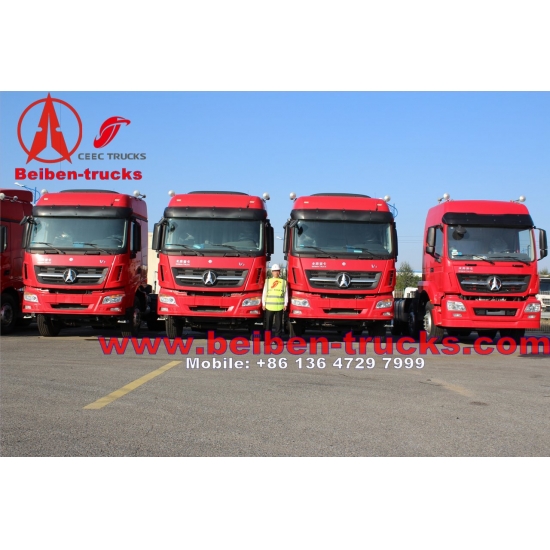 used North Benz Weichai Engine 270-480hp 6x4 North Benz Tractor Truck  for sale