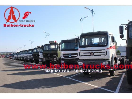 china manufacturer Mercedes Benz Beiben 6x4 400hp Tractor Truck 2640SZ