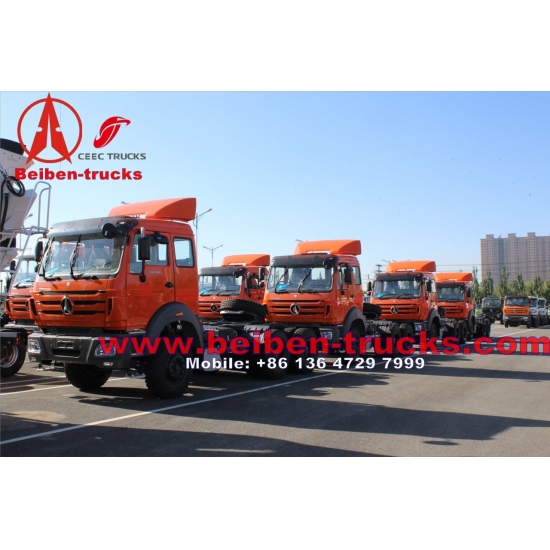 Beiben 6x4 340hp-420hp Tractor Truck Price from china