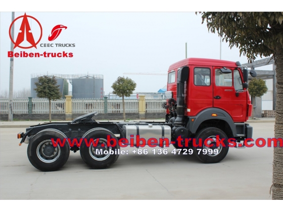 china used The Beiben Tractor Truck with 12JS200T Transmission Specially for the Africa