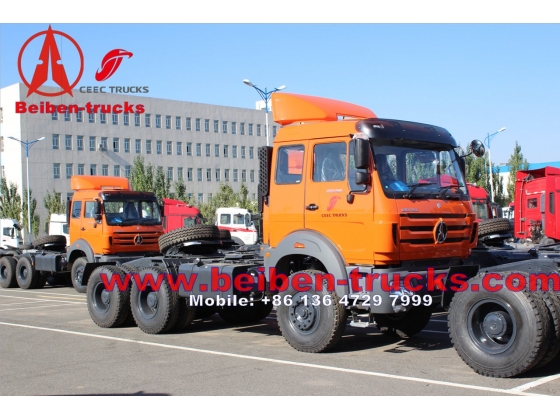 china Beiben 6x4 Strong Horse Power Tractor Truck In Low Price Sale