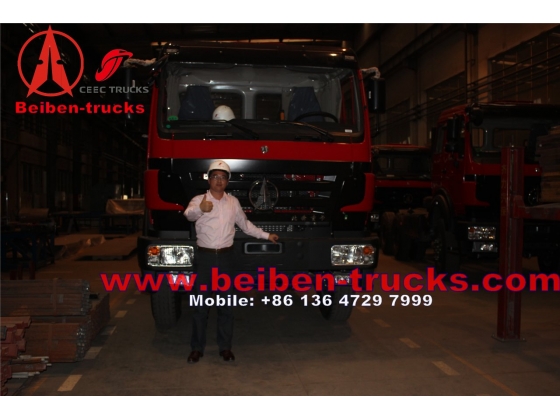 Beiben Truck 6X4 Tractor Head LHD Drive 420hp 2542SZ  supplier from china