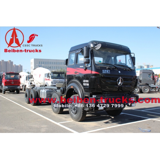 china Beiben 6x4 Strong Horse Power Tractor Truck In Low Price Sale