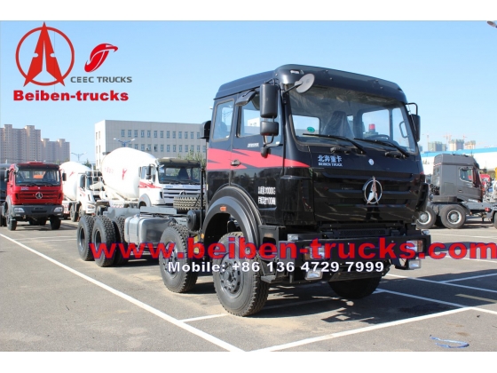 china Beiben 6x4 Strong Horse Power Tractor Truck In Low Price Sale