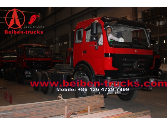 Beiben Truck 6X4 Tractor Head LHD Drive 420hp 2642SZ supplier from china